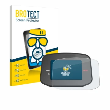 Parte frontale di una confezione del prodotto con il logo del marchio BROTECT. Accanto è raffigurato il dispositivo PowaKaddy 