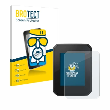 Parte frontale di una confezione del prodotto con il logo del marchio BROTECT. Accanto è raffigurato il dispositivo FIT Displa