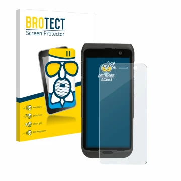 Parte frontale di una confezione del prodotto con il logo del marchio BROTECT. Accanto è raffigurato il dispositivo Honeywell 