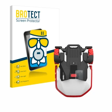 Parte frontale di una confezione del prodotto con il logo del marchio BROTECT. Accanto è raffigurato il dispositivo Kress Miss