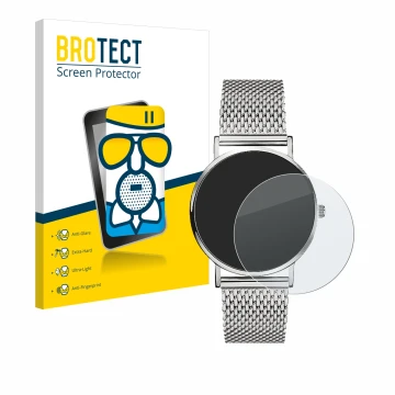 Parte frontale di una confezione del prodotto con il logo del marchio BROTECT. Accanto è raffigurato il dispositivo Liebeskind