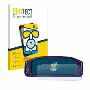 Parte frontale di una confezione del prodotto con il logo del marchio BROTECT. Accanto è raffigurato il dispositivo Volkswagen