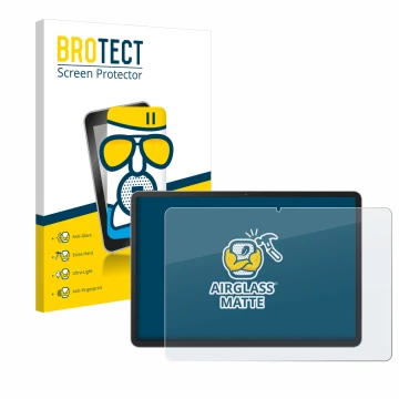 Parte frontale di una confezione del prodotto con il logo del marchio BROTECT. Accanto è raffigurato il dispositivo Huawei Mat