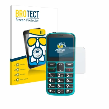 Parte frontale di una confezione del prodotto con il logo del marchio BROTECT. Accanto è raffigurato il dispositivo Uleway Sen