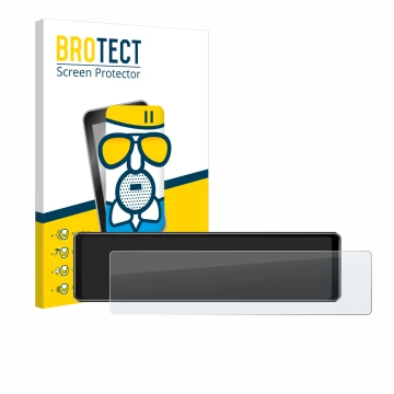 Parte frontale di una confezione del prodotto con il logo del marchio BROTECT. Accanto è raffigurato il dispositivo Airpuxem T