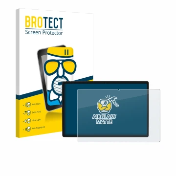 Parte frontale di una confezione del prodotto con il logo del marchio BROTECT. Accanto è raffigurato il dispositivo Goodtel G1