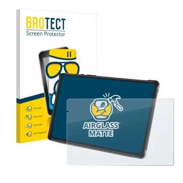 Parte frontale di una confezione del prodotto con il logo del marchio BROTECT. Accanto è raffigurato il dispositivo Yestel T13