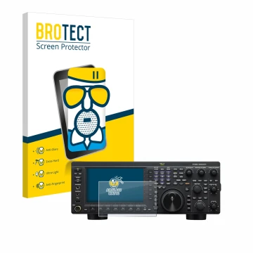 Parte frontale di una confezione del prodotto con il logo del marchio BROTECT. Accanto è raffigurato il dispositivo Kenwood TS