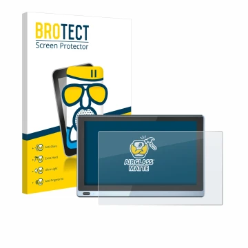 Parte frontale di una confezione del prodotto con il logo del marchio BROTECT. Accanto è raffigurato il dispositivo Higole Gol