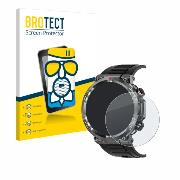 Parte frontale di una confezione del prodotto con il logo del marchio BROTECT. Accanto è raffigurato il dispositivo Iowodo W50