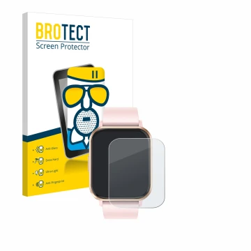 Parte frontale di una confezione del prodotto con il logo del marchio BROTECT. Accanto è raffigurato il dispositivo walkbee Sm