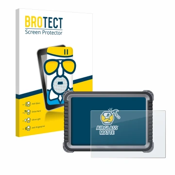 Parte frontale di una confezione del prodotto con il logo del marchio BROTECT. Accanto è raffigurato il dispositivo Topdon Pho