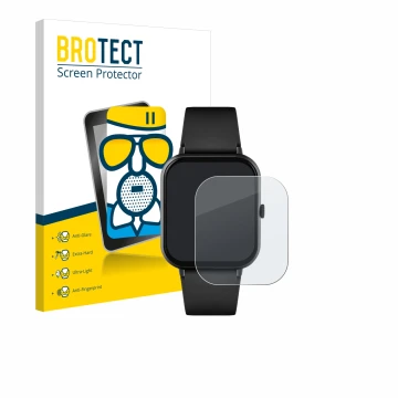 Parte frontale di una confezione del prodotto con il logo del marchio BROTECT. Accanto è raffigurato il dispositivo Reflex Act