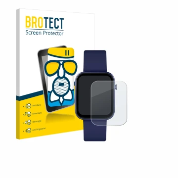 Parte frontale di una confezione del prodotto con il logo del marchio BROTECT. Accanto è raffigurato il dispositivo Reflex Act