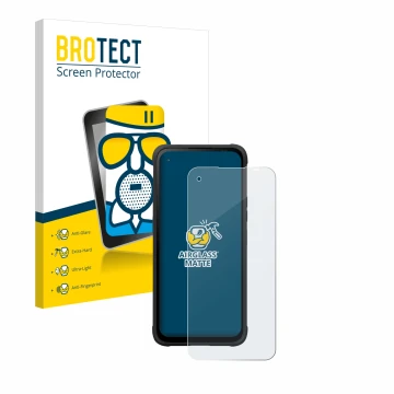 Parte frontale di una confezione del prodotto con il logo del marchio BROTECT. Accanto è raffigurato il dispositivo Hammer Bla