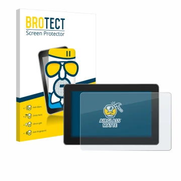 Parte frontale di una confezione del prodotto con il logo del marchio BROTECT. Accanto è raffigurato il dispositivo SmallHD In