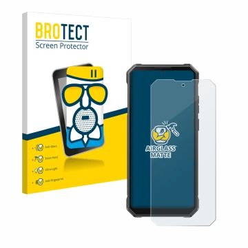 Parte frontale di una confezione del prodotto con il logo del marchio BROTECT. Accanto è raffigurato il dispositivo Fossibot F