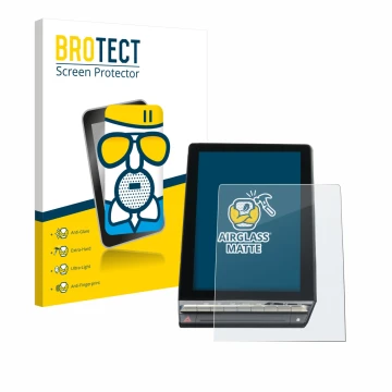 Parte frontale di una confezione del prodotto con il logo del marchio BROTECT. Accanto è raffigurato il dispositivo Renault Ca