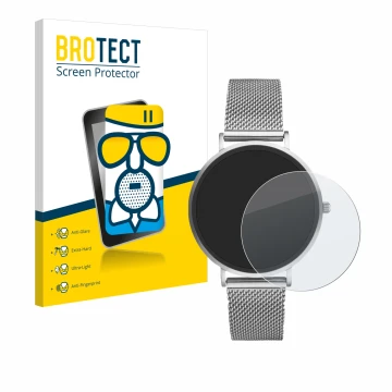Parte frontale di una confezione del prodotto con il logo del marchio BROTECT. Accanto è raffigurato il dispositivo Xcoast X-W