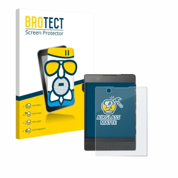 Parte frontale di una confezione del prodotto con il logo del marchio BROTECT. Accanto è raffigurato il dispositivo Light Phon