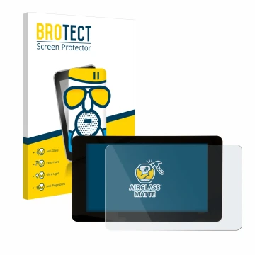 Parte frontale di una confezione del prodotto con il logo del marchio BROTECT. Accanto è raffigurato il dispositivo Raspberry 