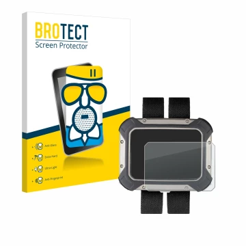 Parte frontale di una confezione del prodotto con il logo del marchio BROTECT. Accanto è raffigurato il dispositivo Apeks DSX 