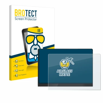Parte frontale di una confezione del prodotto con il logo del marchio BROTECT. Accanto è raffigurato il dispositivo Uperfect U