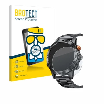 Parte frontale di una confezione del prodotto con il logo del marchio BROTECT. Accanto è raffigurato il dispositivo DekeFit MT