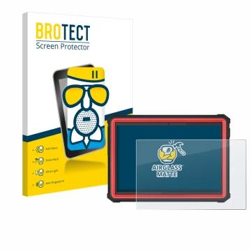 Parte frontale di una confezione del prodotto con il logo del marchio BROTECT. Accanto è raffigurato il dispositivo Launch X-4
