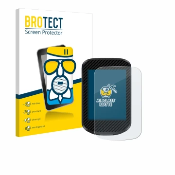 Parte frontale di una confezione del prodotto con il logo del marchio BROTECT. Accanto è raffigurato il dispositivo igpsport B