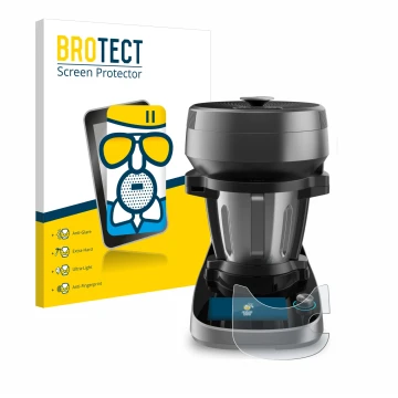 Parte frontale di una confezione del prodotto con il logo del marchio BROTECT. Accanto è raffigurato il dispositivo Cecotec Ma