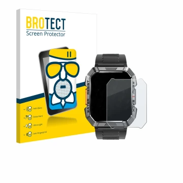 Parte frontale di una confezione del prodotto con il logo del marchio BROTECT. Accanto è raffigurato il dispositivo Iowodo W60