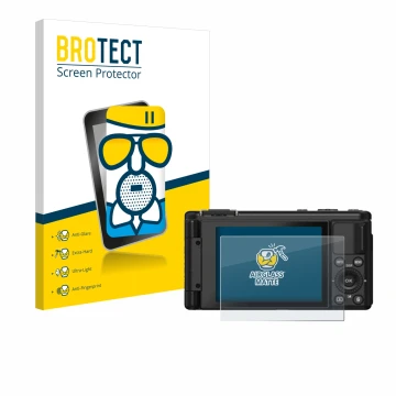 Parte frontale di una confezione del prodotto con il logo del marchio BROTECT. Accanto è raffigurato il dispositivo Yashica Ci
