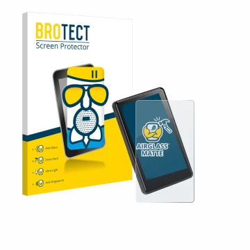 Parte frontale di una confezione del prodotto con il logo del marchio BROTECT. Accanto è raffigurato il dispositivo Bafang C02