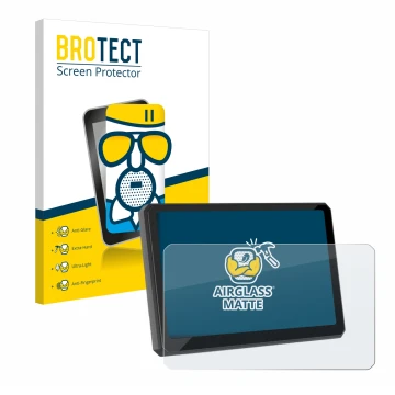 Parte frontale di una confezione del prodotto con il logo del marchio BROTECT. Accanto è raffigurato il dispositivo Carpuride 