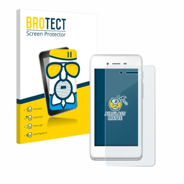 Parte frontale di una confezione del prodotto con il logo del marchio BROTECT. Accanto è raffigurato il dispositivo Pax A50 wa