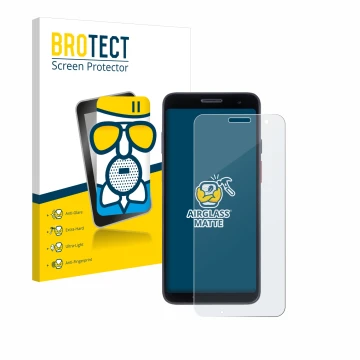Parte frontale di una confezione del prodotto con il logo del marchio BROTECT. Accanto è raffigurato il dispositivo Honeywell 