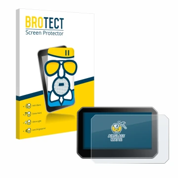 Parte frontale di una confezione del prodotto con il logo del marchio BROTECT. Accanto è raffigurato il dispositivo Elegoo Cen