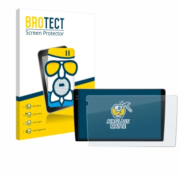 Parte frontale di una confezione del prodotto con il logo del marchio BROTECT. Accanto è raffigurato il dispositivo Teyes CC3 