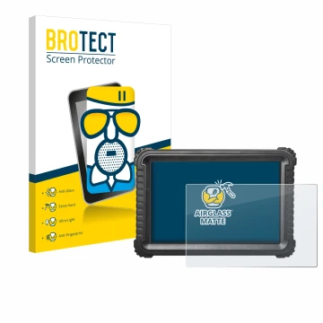 Parte frontale di una confezione del prodotto con il logo del marchio BROTECT. Accanto è raffigurato il dispositivo iCarsoft C
