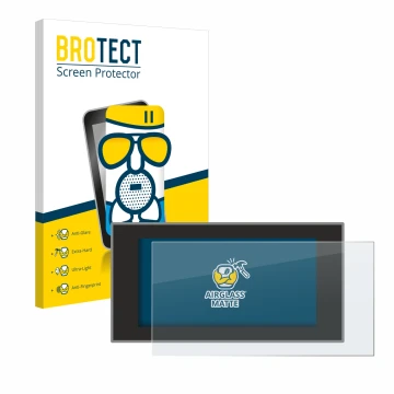 Parte frontale di una confezione del prodotto con il logo del marchio BROTECT. Accanto è raffigurato il dispositivo Audi A4 Av