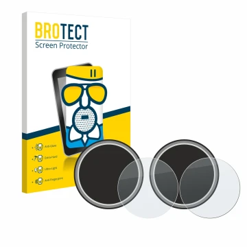Parte frontale di una confezione del prodotto con il logo del marchio BROTECT. Accanto è raffigurato il dispositivo Numark NS4