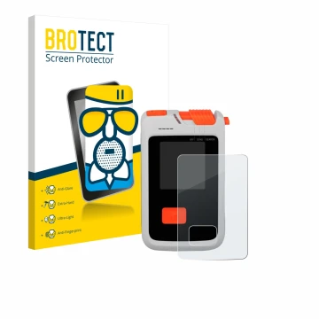 Parte frontale di una confezione del prodotto con il logo del marchio BROTECT. Accanto è raffigurato il dispositivo Mammut Bar