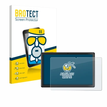 Parte frontale di una confezione del prodotto con il logo del marchio BROTECT. Accanto è raffigurato il dispositivo SGIN T10 P