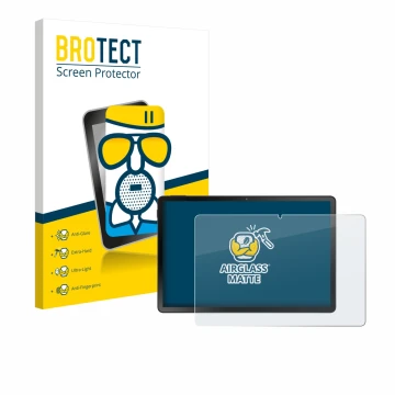 Parte frontale di una confezione del prodotto con il logo del marchio BROTECT. Accanto è raffigurato il dispositivo Doogee U11