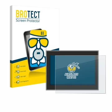Parte frontale di una confezione del prodotto con il logo del marchio BROTECT. Accanto è raffigurato il dispositivo Jeep Compa