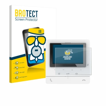 Parte frontale di una confezione del prodotto con il logo del marchio BROTECT. Accanto è raffigurato il dispositivo Biticino 3