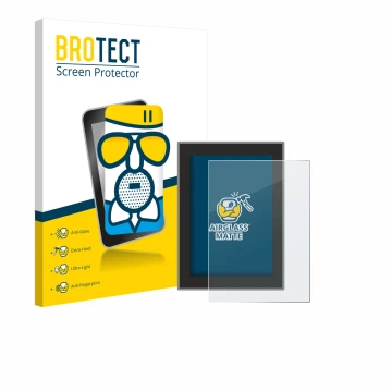 Parte frontale di una confezione del prodotto con il logo del marchio BROTECT. Accanto è raffigurato il dispositivo Volvo XC60