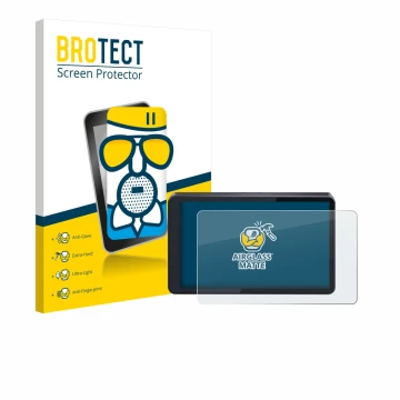 Parte frontale di una confezione del prodotto con il logo del marchio BROTECT. Accanto è raffigurato il dispositivo CARabc DB6