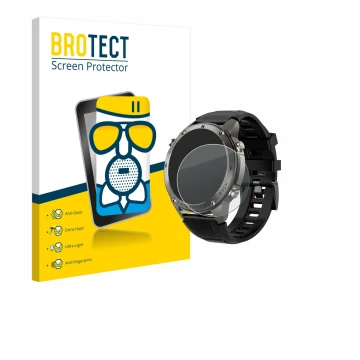 Parte frontale di una confezione del prodotto con il logo del marchio BROTECT. Accanto è raffigurato il dispositivo Knauermann